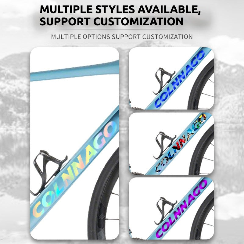 Adesivos de Logo para Quadro Colnago V4 | Etiquetas Personalizadas à Prova d'Água OEM