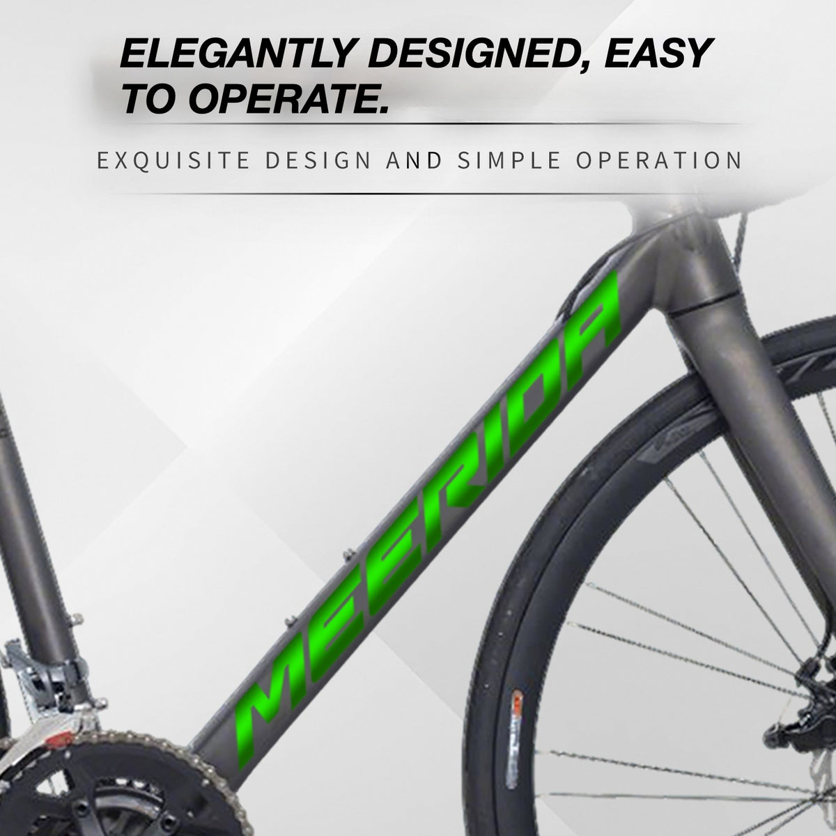 Custom OEM Logo Decals for Merida Scultura 93D Road Bike Frame | Waterproof Overlay Stickers