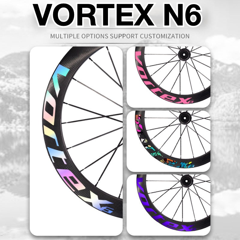Kit de Adesivos para Rodas Vortex N6 – Cobertura de Logo e Mudança de Cor