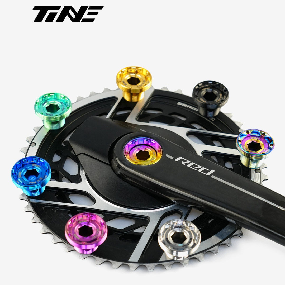 TiNE Ultra-Light SRAM DUB Titanium Crank Cap – 10.5g