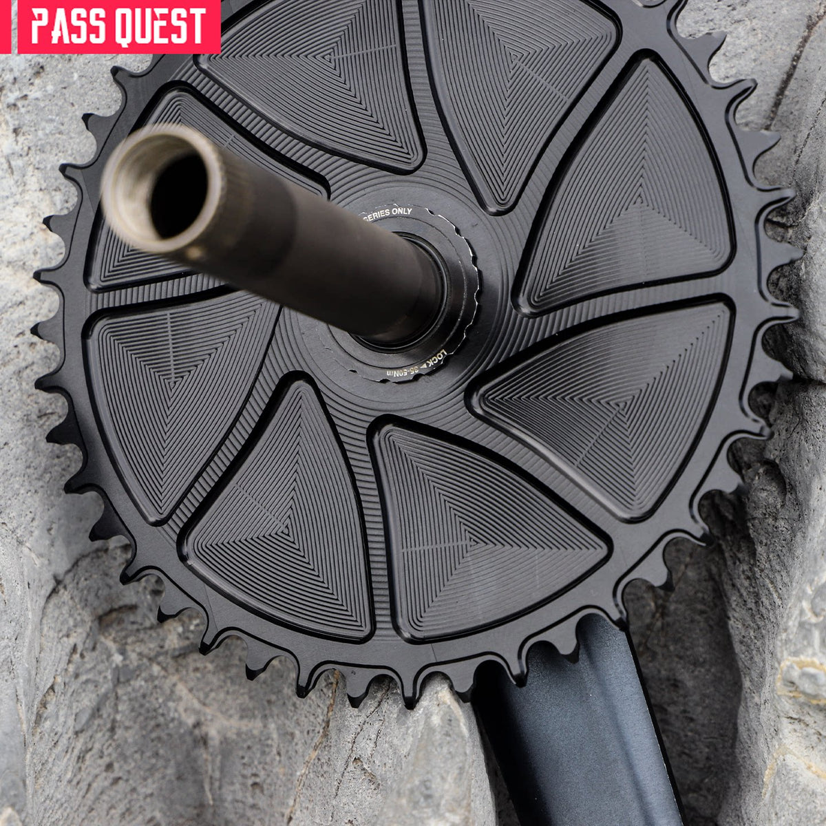 PASS QUEST Shimano Direct Mount Narrow Wide Chainring | M9100 M8100 M7100 M6100 | 1.8mm Offset | 40T–48T