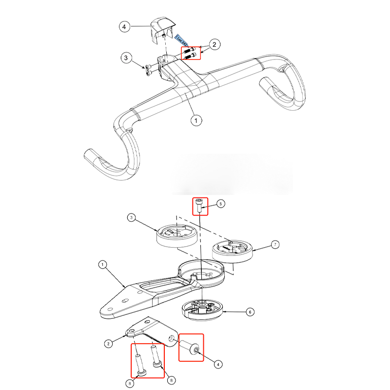 S-PARTS Комплект для модернизации титановыми болтами для Cannondale SuperSix EVO - Максимально легкое и высокопроизводительное решение