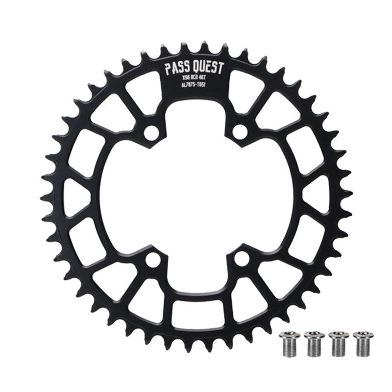 PASS QUEST X96BCD Narrow-Wide Chainring for Shimano M6000 / M7000 / M8000 / M9000 / M5100 | 30T–48T