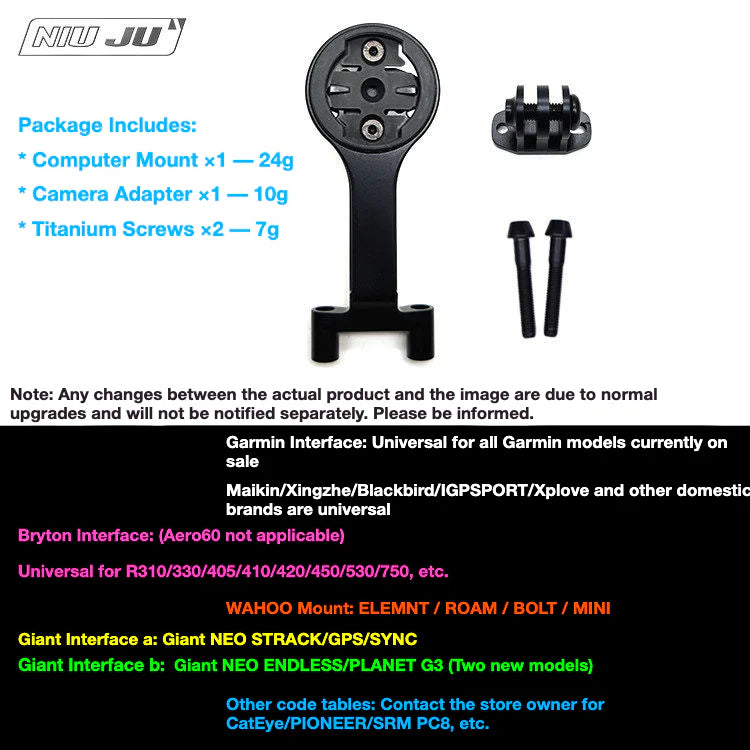 TREK Bontrager Pro BLENDR Computer Mount