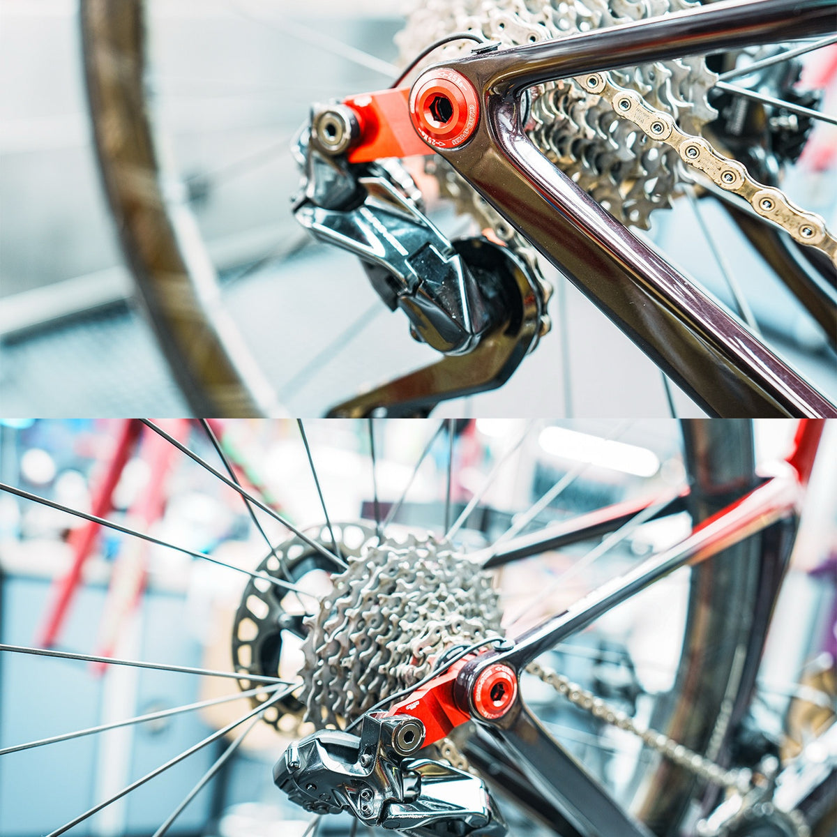 CHASER Ultralight UDH Rear Derailleur Hanger  for Shimano 25.8g, SRAM & Campagnolo 21.5g