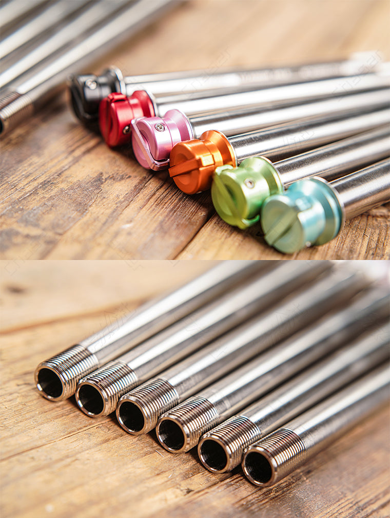 Perno passante a sgancio rapido nascosto in lega di titanio ultraleggero da 12 mm per Sworks Specialized SL8/SL7/SL6