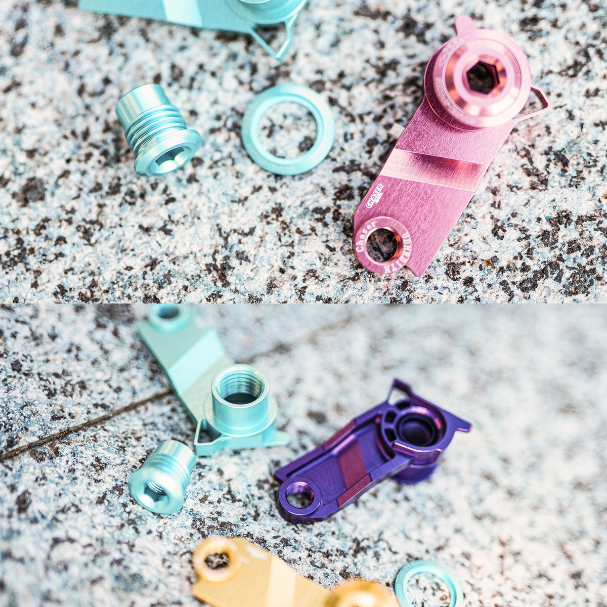 CHASER Ultralight UDH Rear Derailleur Hanger  for Shimano 25.8g, SRAM & Campagnolo 21.5g