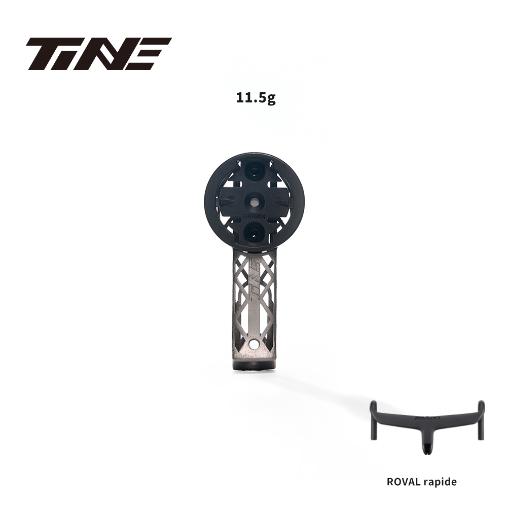 Suporte para computador TiNE ultra leve em titânio Specialized roval rapide 3D Print, totalmente vazado, alta resistência, 1 unidade