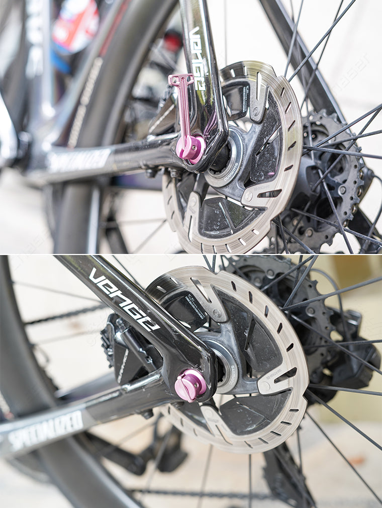 Perno passante a sgancio rapido nascosto in lega di titanio ultraleggero da 12 mm per Sworks Specialized SL8/SL7/SL6