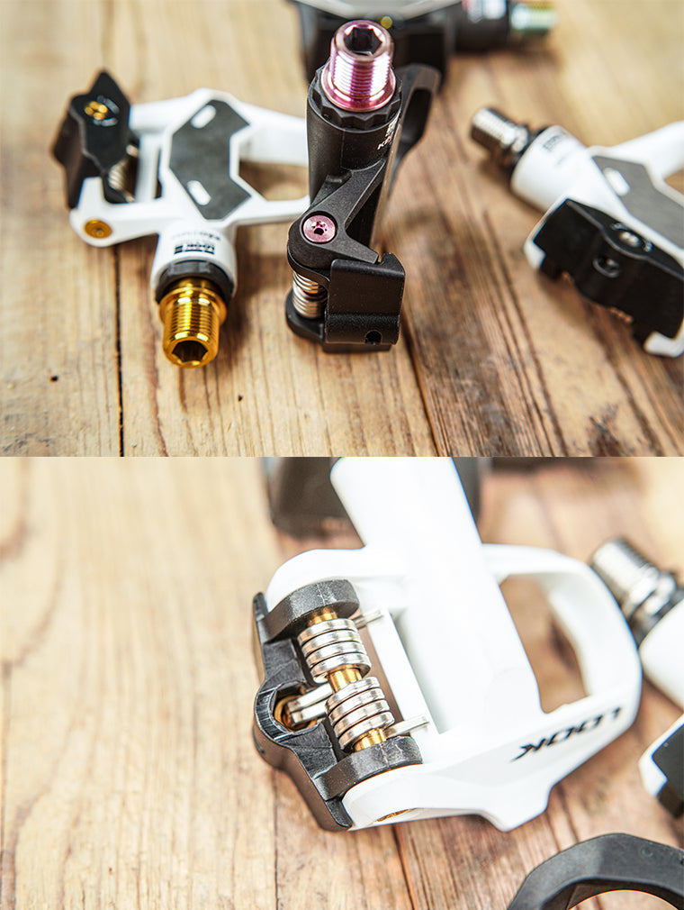 LOOK KEO2 MAX e BLADE Kit de Atualização Leve - Solução de Pedal de Performance em Titânio