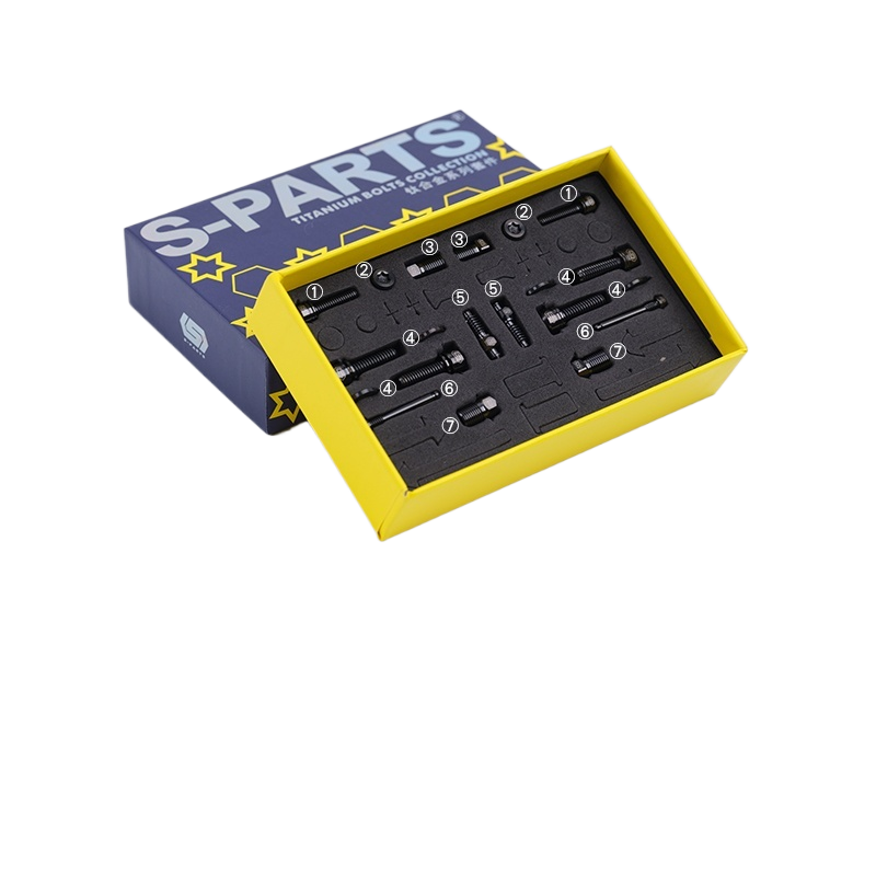 Set di viti per freni a disco SPARTS - compatibile con Shimano M9100 e accessori