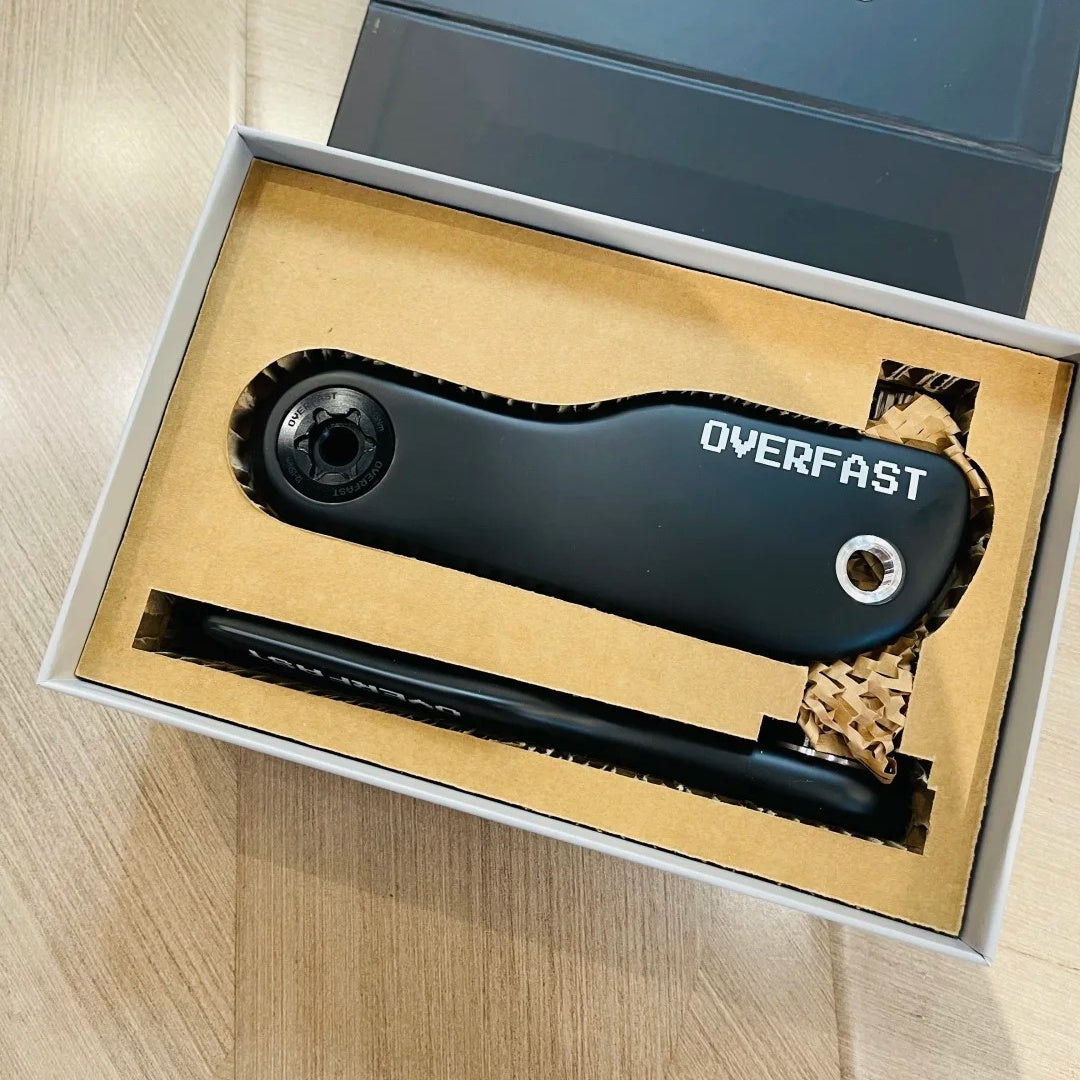 Pedivela OVERFAST Aero Carbon para Bikes de Estrada e TT | DUB / Ti24 | Compatível com SRM e SIGEYI