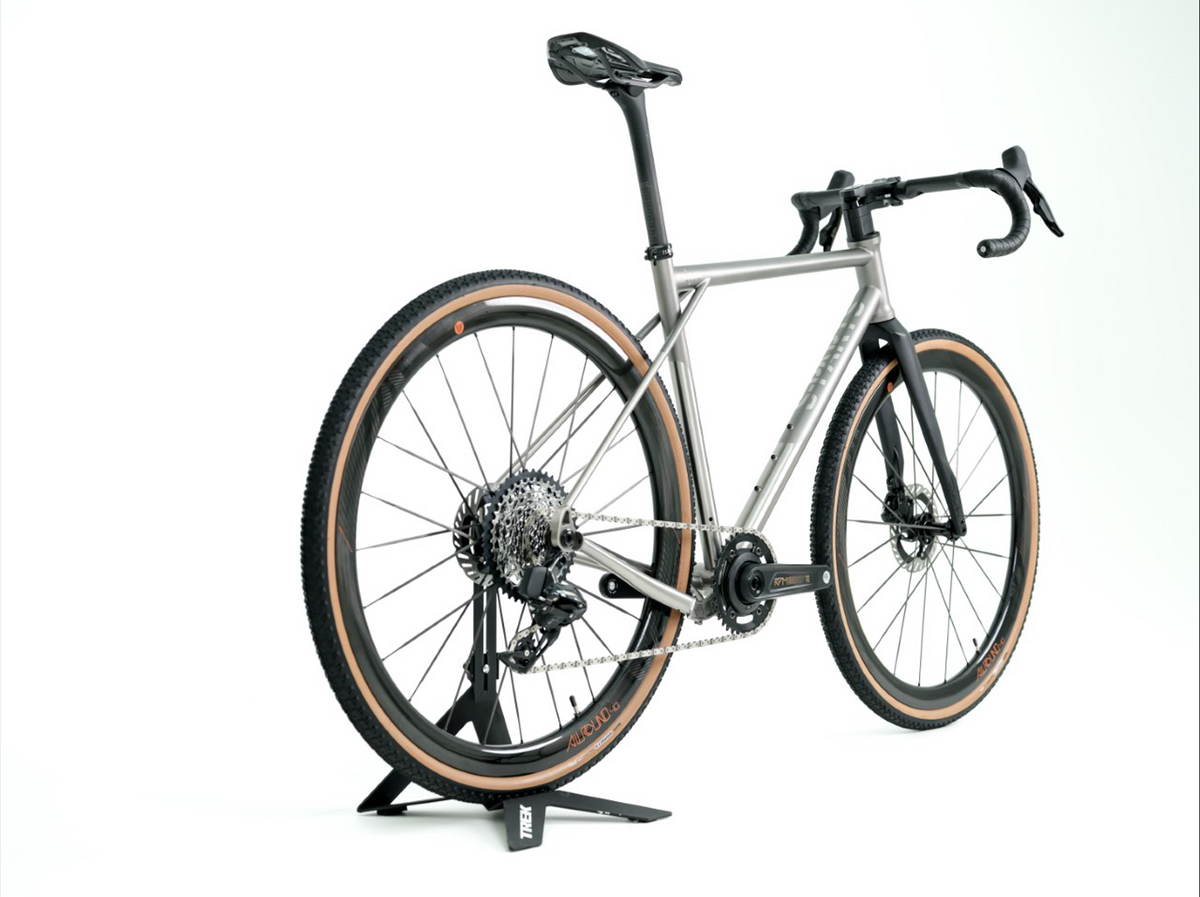 Quadro de Bicicleta Gravel S-PARTS em Liga de Titânio