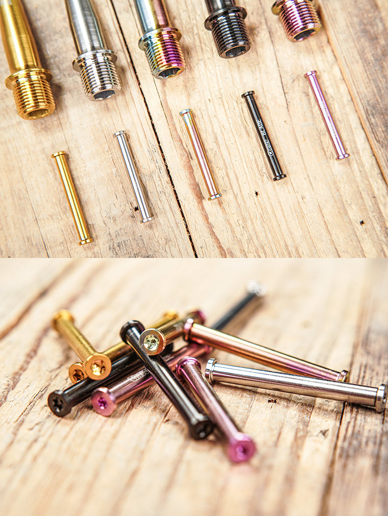 LOOK KEO2 MAX e BLADE Kit de Atualização Leve - Solução de Pedal de Performance em Titânio