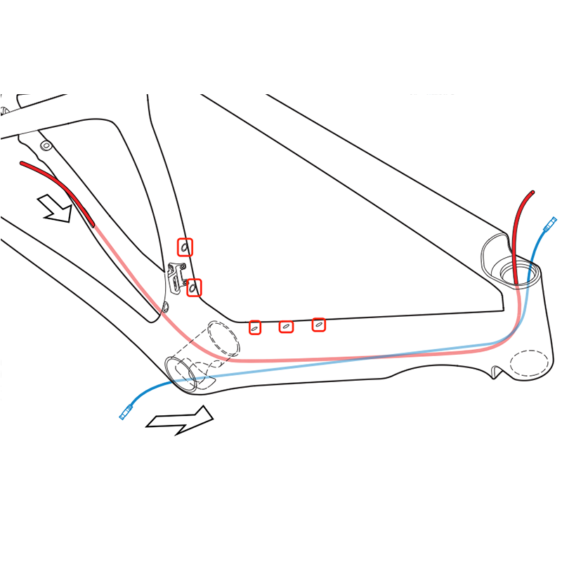 S-Parts Upgrade de Titânio para cervelo S5 Disc 2022 Shimano Ultegra Di2 (R8170 R8150)/Shimano Dura Ace R9270 R9250 Di2 /Parafuso SRAM RED AXS/Porca Parafuso SRAM FORCE AXS