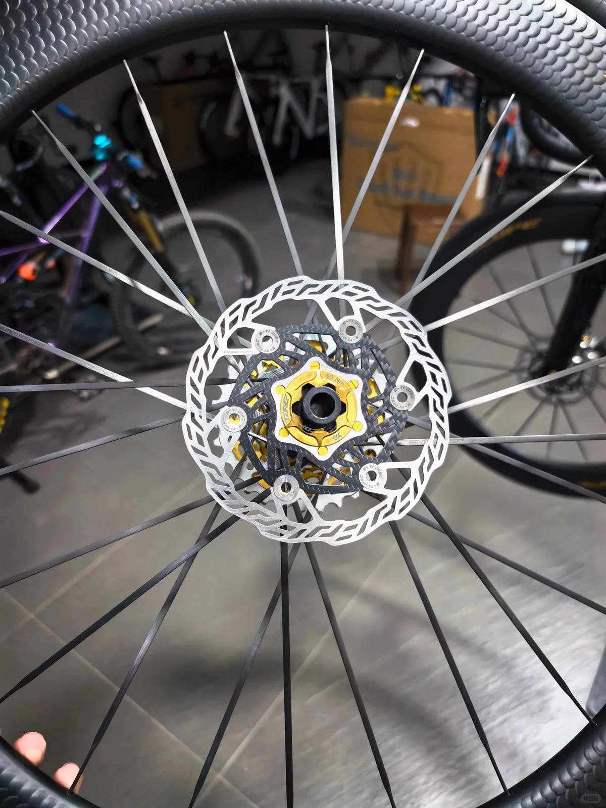 E-TI Ultra-Light Carbon Disc Brake Rotor | 160mm / 140mm | 87g / 66g | Titanium Rivets | Centerlock | High Hardness CNC Stainless Steel