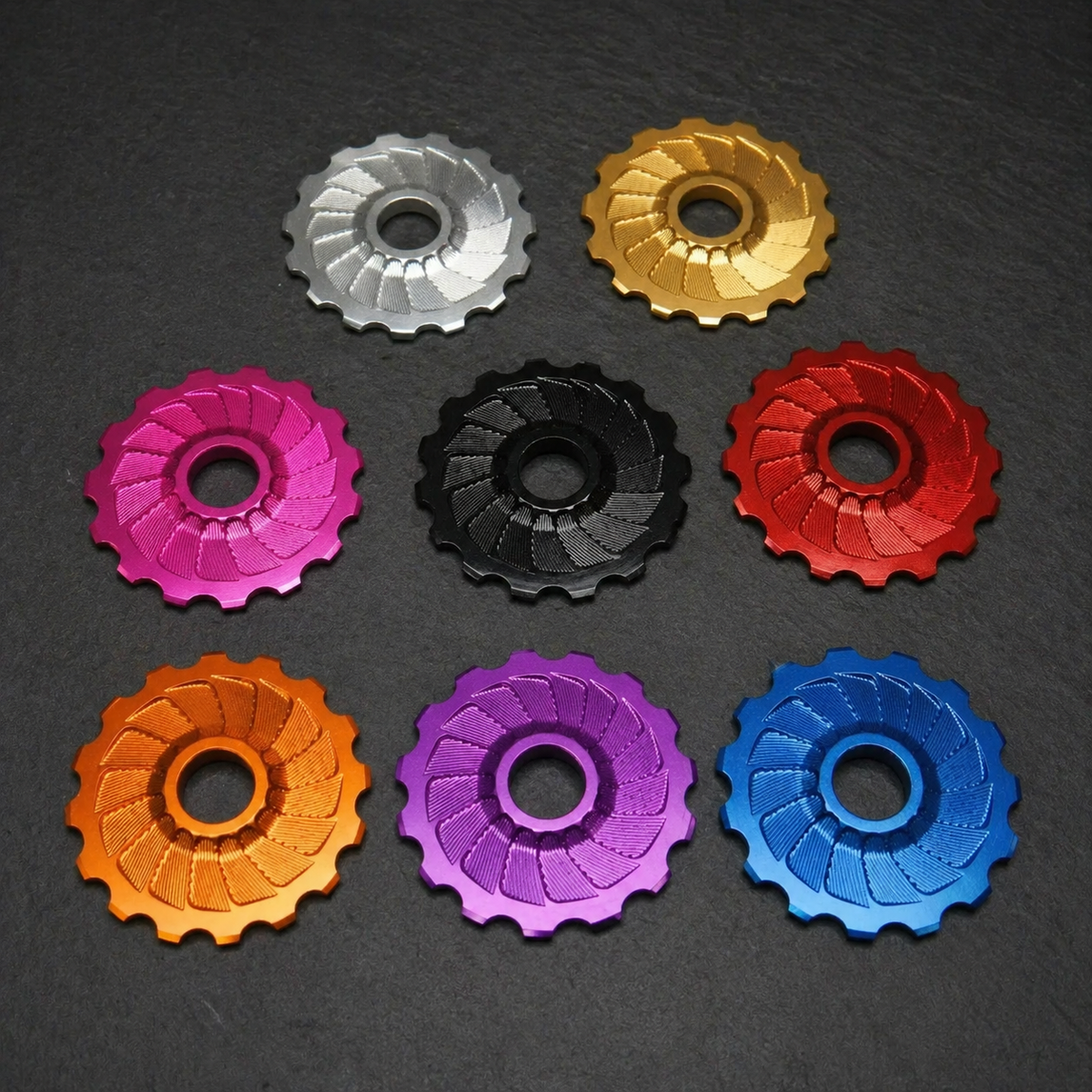 SPIREX Rodas de Polia Cerâmicas Oversized para Shimano R9250 R8150 R9100 R8000 R7170 – Upgrade de Titânio 14T+17T, 76g Ultra-Leve