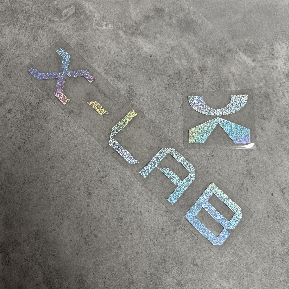 X-LAB RS7 Reflective Downtube Decal Sticker | Logo Cover & Color Change