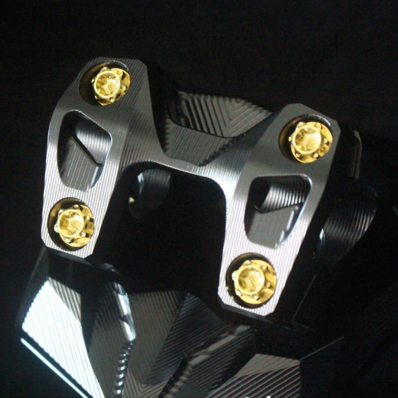 Robinet modifié S-parts, vis en alliage de titane A3, base BiBi modifiée, boulons PARTS ultra-légers