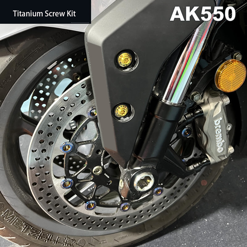Le viti in lega di titanio S-parts sono adatte per le viti dell'intero veicolo di rimontaggio della motocicletta Gwangyang AK550
