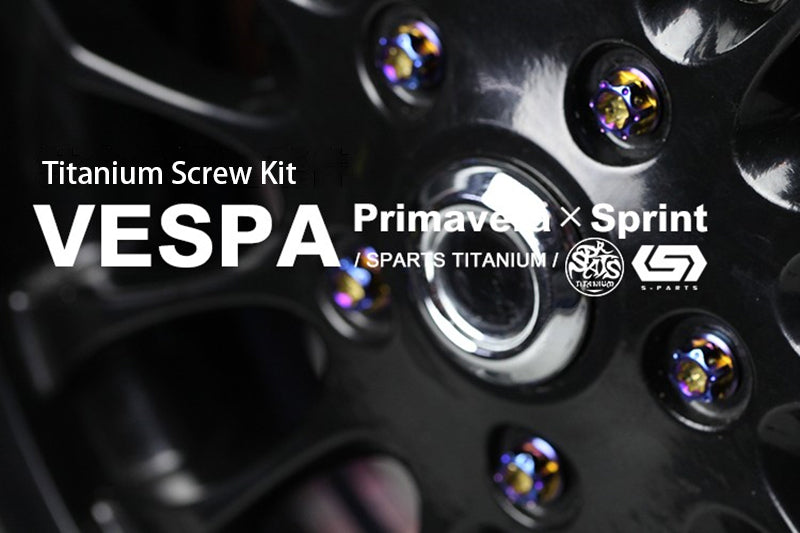 S-parts Vis en titane pour Vespa Primavera Sprint 150