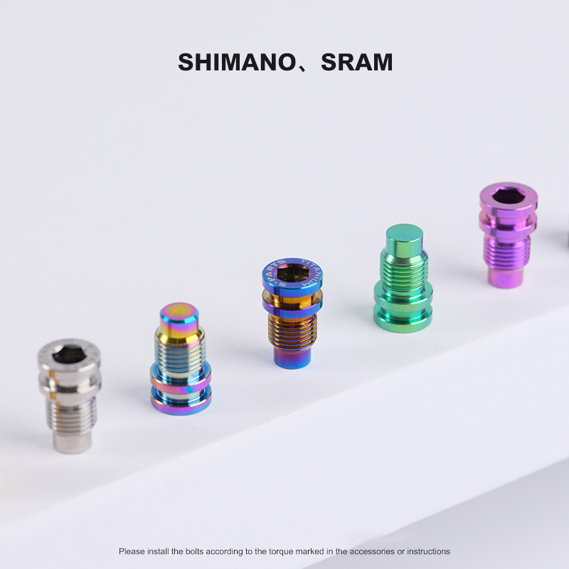 S-PARTS SHIMANO DA9270 R8150 R7100 SRAM Vis de pivot de dérailleur arrière en titane pour vélo de route
