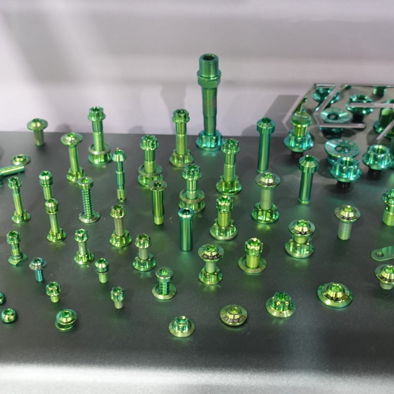 Série S-parts en alliage de titane A3, adaptée aux vis de fixation de la moto ZX10R modifiée