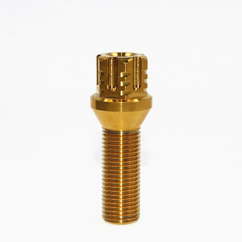 Viti per mozzo in lega di titanio S-parts Stan Titanium M14 P1.5 Volkswagen, Audi, Mercedes Benz standard nazionale 
