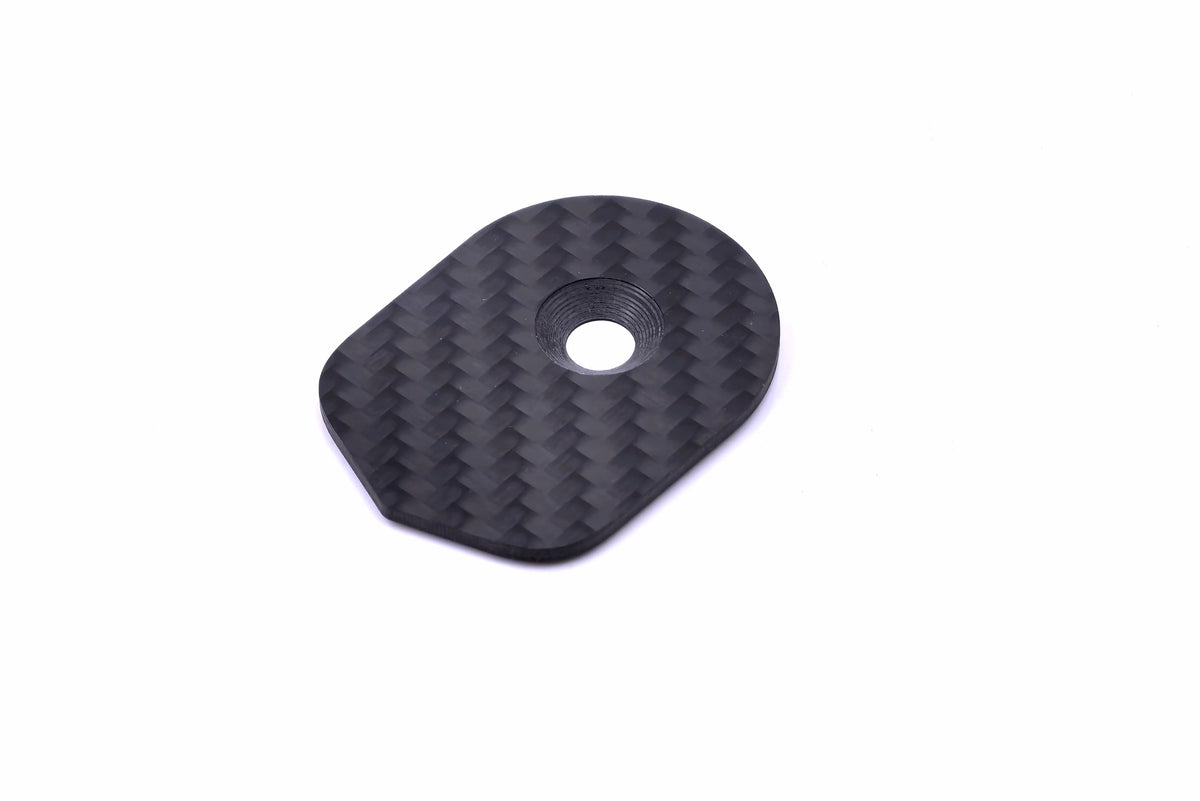 DEDA Alanera Tampa de Mesa de Guidão Integrada em Fibra de Carbono – Roteamento de Cabo Totalmente Interno, Acabamento Personalizado 3K