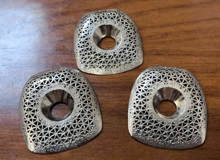 Tappo attacco manubrio in titanio stampato in 3D, adatto per manubrio bici da strada integrato Specialized SL8 Roval Rapide, 1 pz.