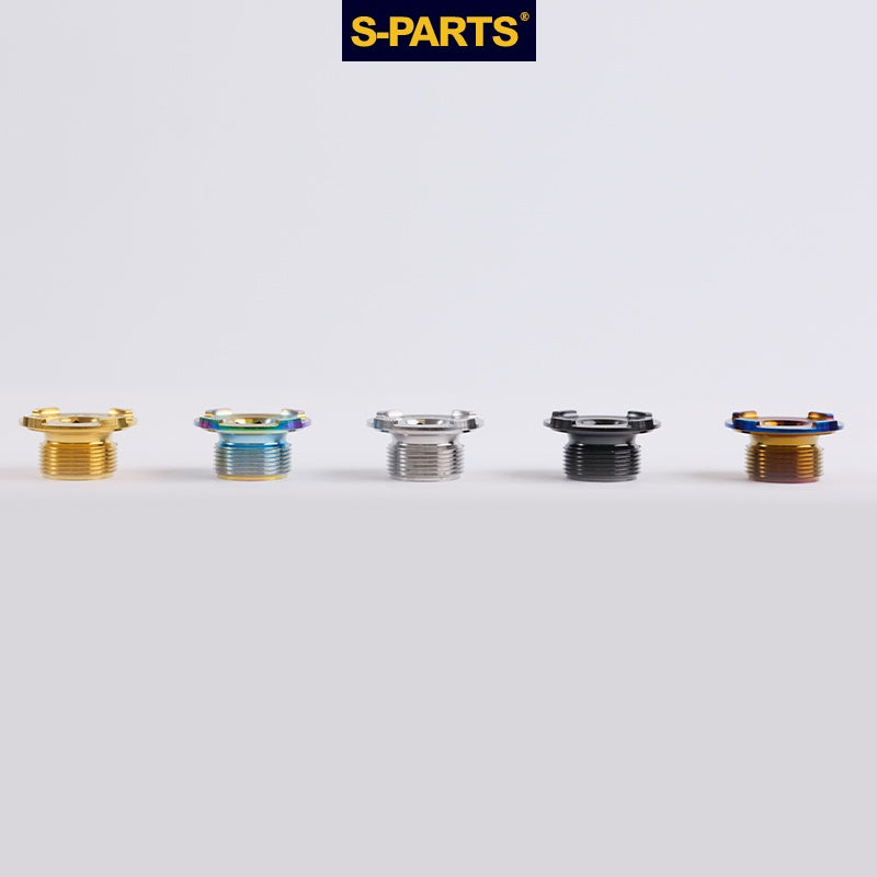 Viti per manovella in lega di titanio S-PARTS per la serie ROTOR