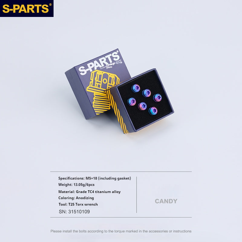 💸💸💸30% de desconto Série de Parafuso de Avanço S-PARTS de Liga de Titânio M5 L18