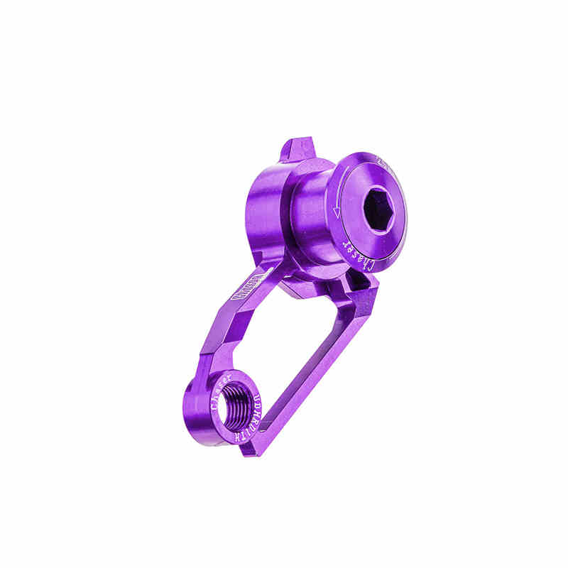 Attacco deragliatore posteriore in alluminio CNC ultraleggero (compatibile solo con deragliatori posteriori Shimano serie R.) | Solo 26,8 g | Compatibile con sistemi UDH (TREK MADONE 8, X-LAB RT, VAN RYSEL RCR e altri) 1 pz. 