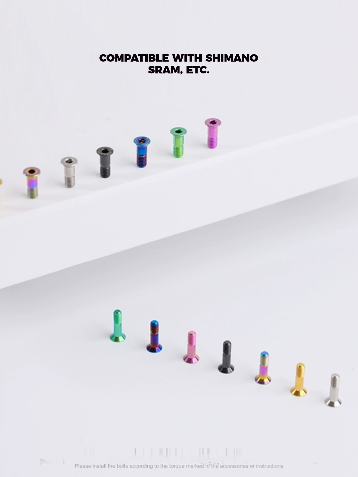 Parafusos de roda guia S-parts Stan em liga de titânio SRAM UT DA XT XTR Parafuso de polia/roldana do câmbio traseiro em titânio para Shimano Sram
