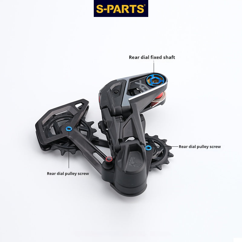 S-PARTS per SRAM MTB XX X0 UDH AXS Set di viti in titanio per cambio cambio