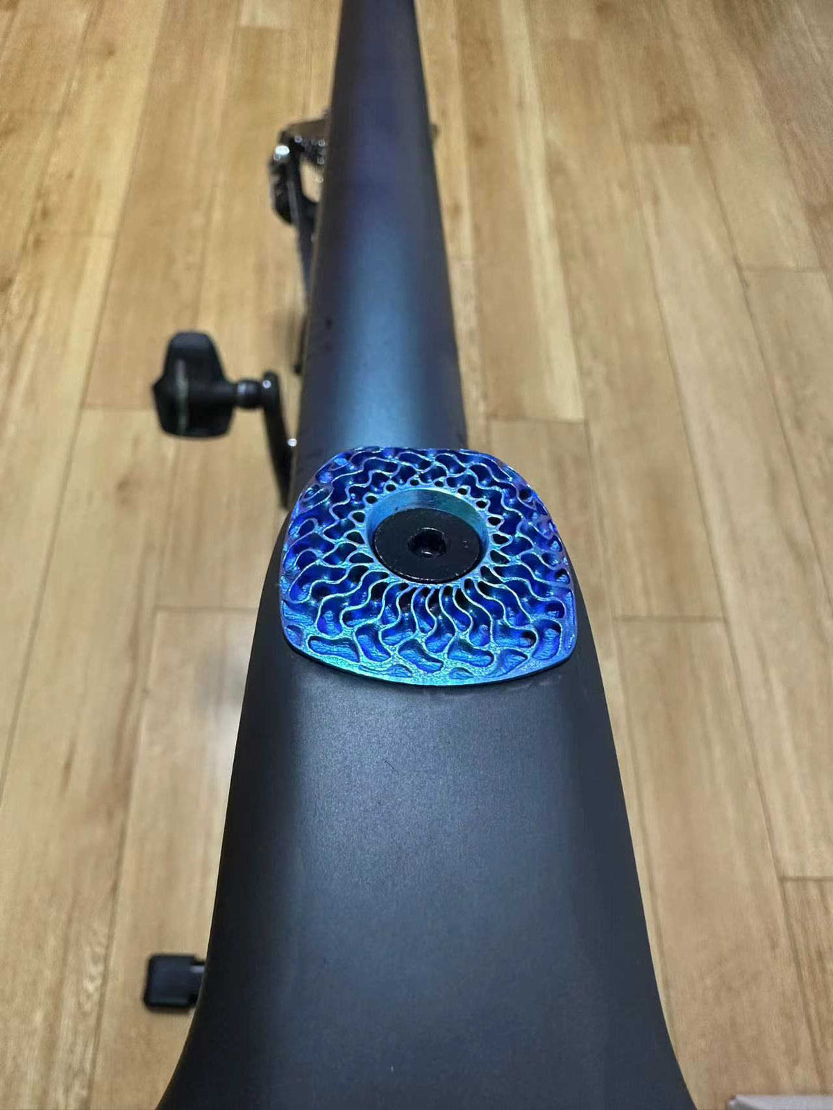 Tappo attacco manubrio in titanio stampato in 3D, adatto per manubrio bici da strada integrato Specialized SL8 Roval Rapide, 1 pz.