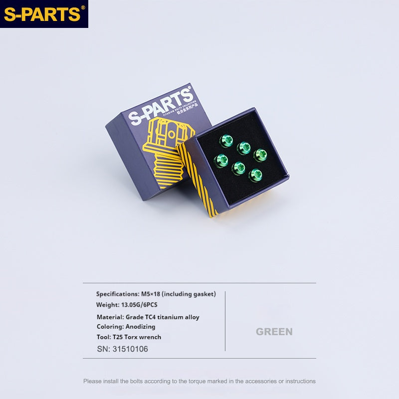 💸💸💸30% de desconto Série de Parafuso de Avanço S-PARTS de Liga de Titânio M5 L18