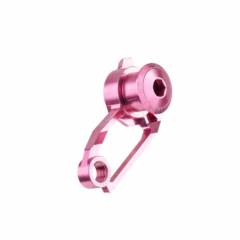 Attacco deragliatore posteriore in alluminio CNC ultraleggero (compatibile solo con deragliatori posteriori Shimano serie R.) | Solo 26,8 g | Compatibile con sistemi UDH (TREK MADONE 8, X-LAB RT, VAN RYSEL RCR e altri) 1 pz. 