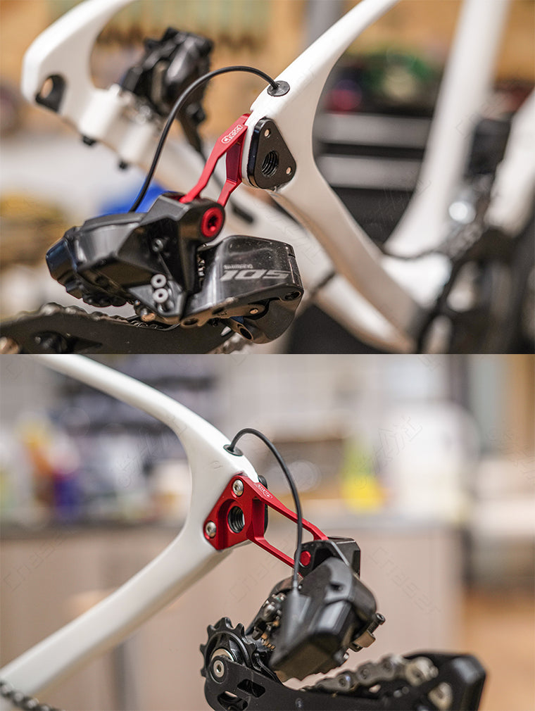 De Rosa Direct Mount RD Hanger per Shimano/IDOL SK 838 Manutenzione di aggiornamento leggera 1 pz.