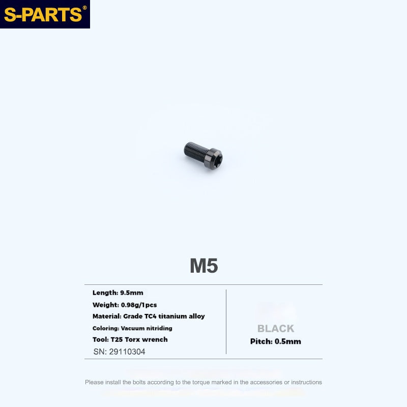 Viti per controller pulsante cambio elettronico SRAM in lega di titanio S-PARTS