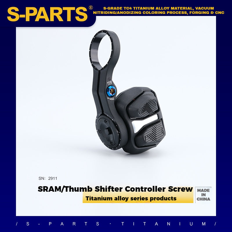 S-PARTS Parafusos Controladores de Botão do Troca Eletrônica SRAM de Liga de Titânio