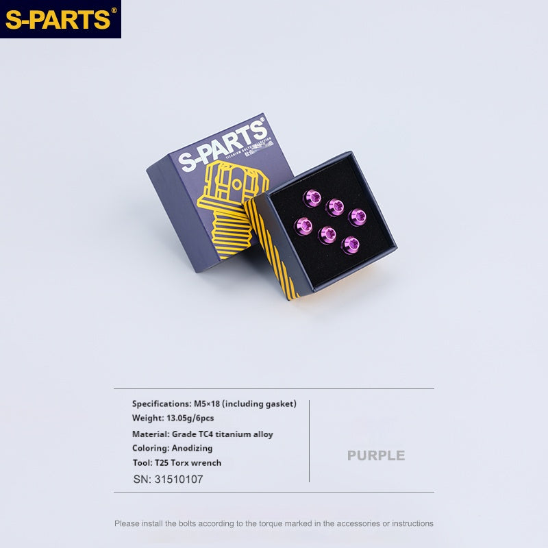 💸💸💸30% de desconto Série de Parafuso de Avanço S-PARTS de Liga de Titânio M5 L18