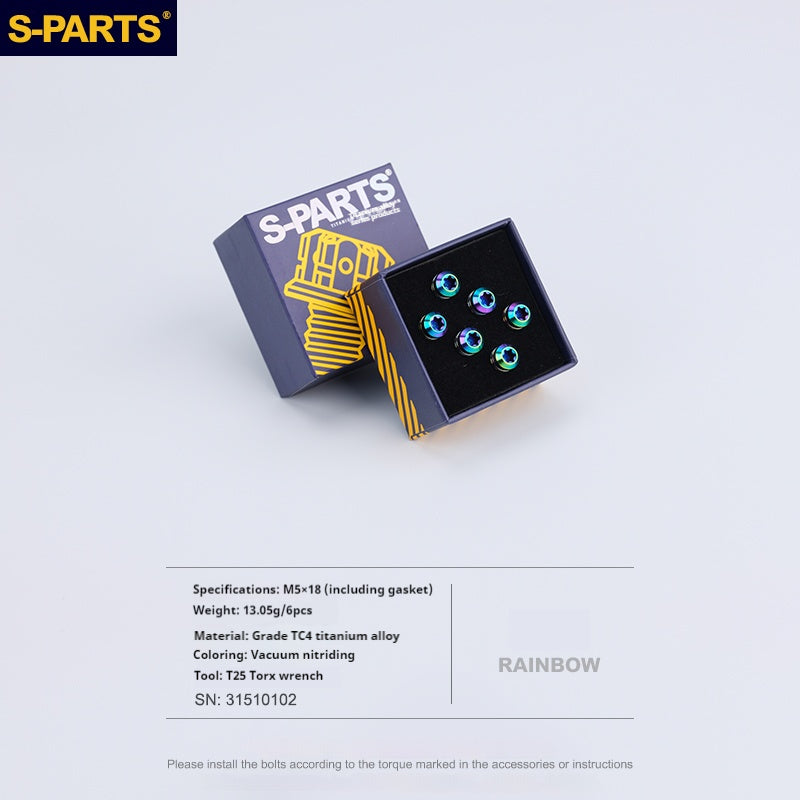 💸💸💸30% de desconto Série de Parafuso de Avanço S-PARTS de Liga de Titânio M5 L18