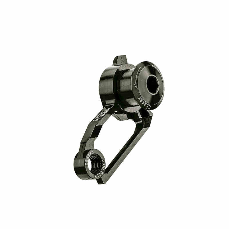 Attacco deragliatore posteriore in alluminio CNC ultraleggero (compatibile solo con deragliatori posteriori Shimano serie R.) | Solo 26,8 g | Compatibile con sistemi UDH (TREK MADONE 8, X-LAB RT, VAN RYSEL RCR e altri) 1 pz. 
