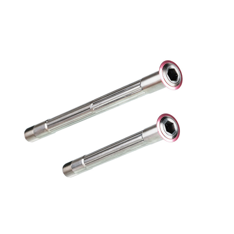 Set d'axes traversants en titane Chaser pour Pinarello DOGMA F – Axes CNC ultra-légers 34g