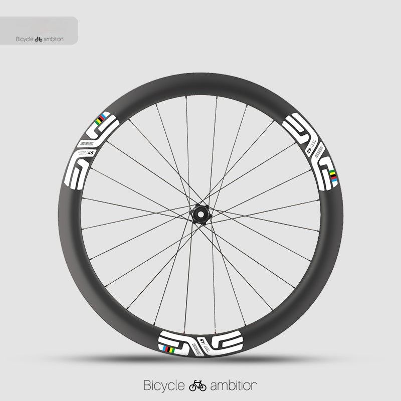 ENVE SES 4.5 Rainbow & World Championship Jeu d'autocollants pour roues | Autocollants avant 4.5 & arrière 5.6 | Pour jantes personnalisées style Pogacar