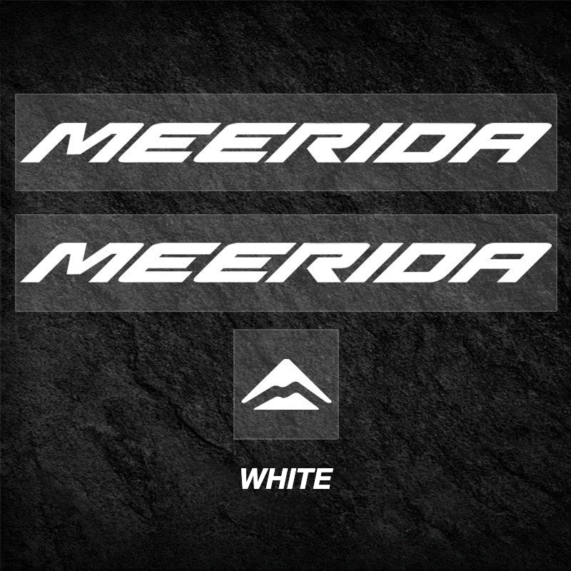 Adesivos com Logo OEM Personalizado para Quadro de Bicicleta de Estrada Merida Reacto | Etiquetas de Sobreposição à Prova d'Água