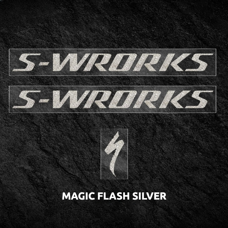 Autocollant de décalcomanie personnalisé pour cadre S-Works SL7 | Autocollant personnalisé imperméable pour cadre de vélo de route