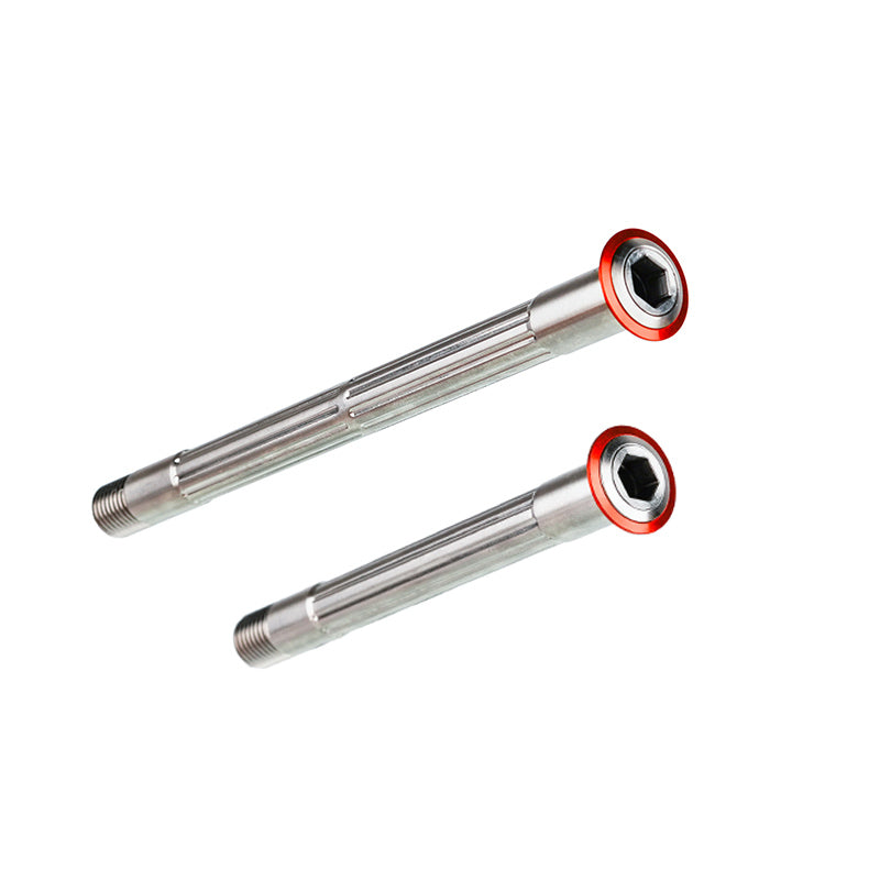 Set d'axes traversants en titane Chaser pour Pinarello DOGMA F – Axes CNC ultra-légers 34g