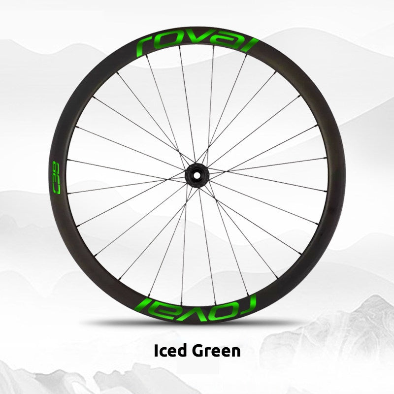 Roval C38 DISC Wheel Decals Sticker Kit for Specialized Roval Carbon Wheels